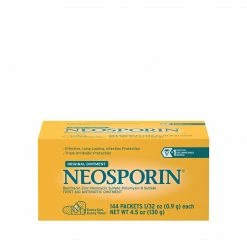 Neosporin Original Ointment, 144 Packets Of 1/32 Oz (0.9 G) Each (04257)