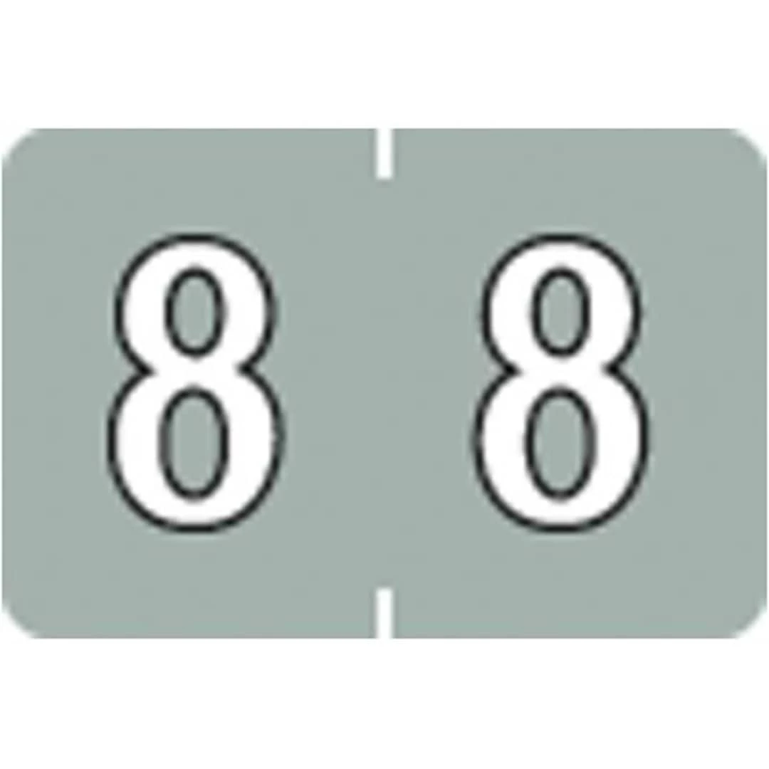 Medical Arts Press® Barkley® & Sycom® Compatible Numeric Sheet Labels; "8"