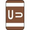 Medical Arts Press® Smead® Alpha-Z® Compatible Alpha Sheet Labels, "U"