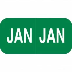 Medical Arts Press® Smead® Compatible Month Labels; January