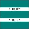 Medical Arts Press® Large Chart Divider Tabs, Surgery, Teal