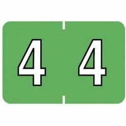 Medical Arts Press® Barkley® & Sycom® Compatible Numeric Sheet Labels; "4"