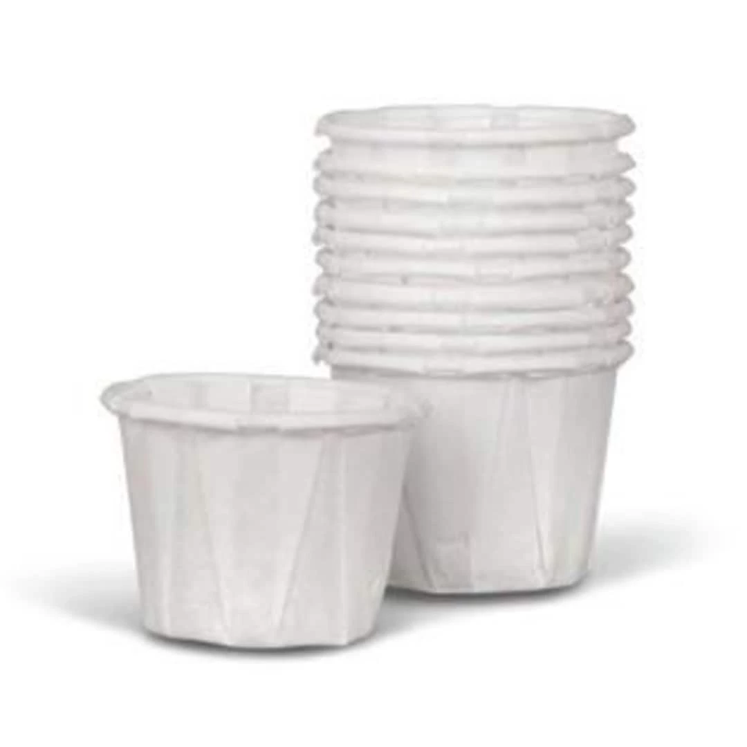 Medline NON024215 Disposable Paper Souffle Cups 0.75 Oz. 5000/Pack