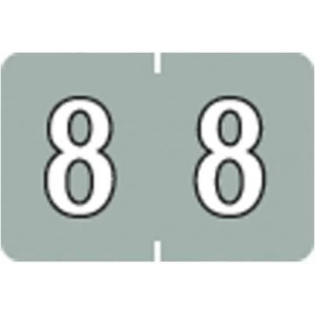 Medical Arts Press® Barkley® & Sycom® Compatible Numeric Roll Labels, "8"