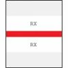 Medical Arts Press® Standard Preprinted Chart Divider Tabs; RX, Red