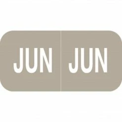 Medical Arts Press® Smead® Compatible Month Labels; June