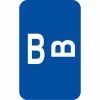 Medical Arts Press® Smead® Alpha-Z® Compatible Alpha Sheet Labels, "B"