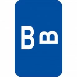 Medical Arts Press® Smead® Alpha-Z® Compatible Alpha Sheet Labels, "B"