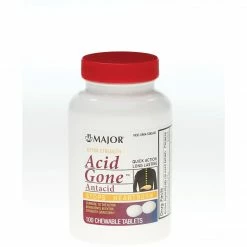 Medline Acid Gone™ Antacid Tablets,100 Tablets (OTC536560N)