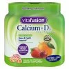 Vitafusion Calcium+D3 Gummy Vitamins With Bone Support For Adults, 500mg, 100 Count, 2 Pack