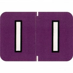Medical Arts Press® Colwell Jewel Tone® Compatible Alpha Sheet Style Labels, "I"