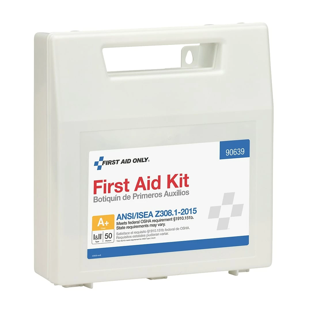 First Aid Only 183 Pc. First Aid Kit For 50 People (90639) - Image 4