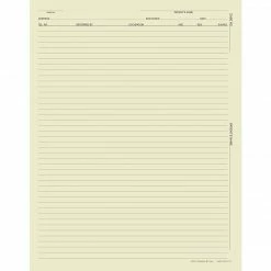 Medical Arts Press® Progress Notes, Horizontal And Vertical ID, Ivory