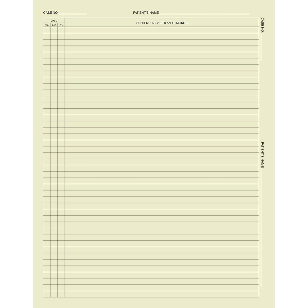 Medical Arts PressĀ® Progress Notes, Horizontal And Vertical ID, Ivory - Image 2