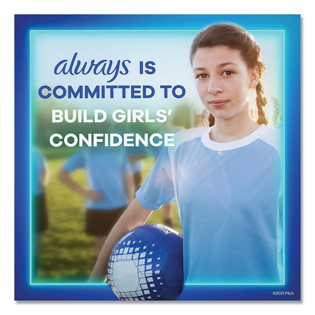 Always® Ultra Thin Pads With Wings, Size 2, Long, Super Absorbent, 32/Pack, 3 Packs/Carton - Image 9