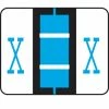 Medical Arts Press® TAB® Products Compatible Alpha Sheet Style Labels; Letter X