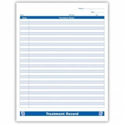 Medical Arts Press® Dental Treatment Record Form; 2-Sided