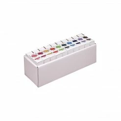 Smead BCCRN Color Coded Numeric Labels, 0-9, Assorted Colors, 500/Roll (67380)