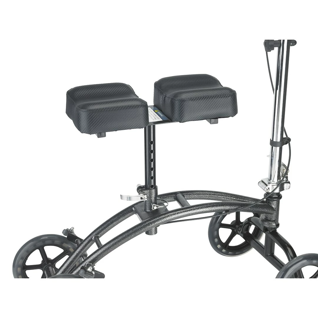 Drive Medical Dual Pad Steerable Knee Walker Knee Scooter With Basket Alternative To Crutches (796) - Image 3