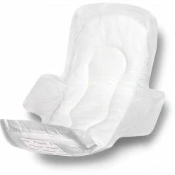 Medline Sanitary Pads With Adhesive And Wings; 11" L, 244/Pack