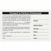 Medical Arts Press Veterinary Consent/Release Medical Labels, Surgical, White, 2.5 X 4 Inch, 100 Labels