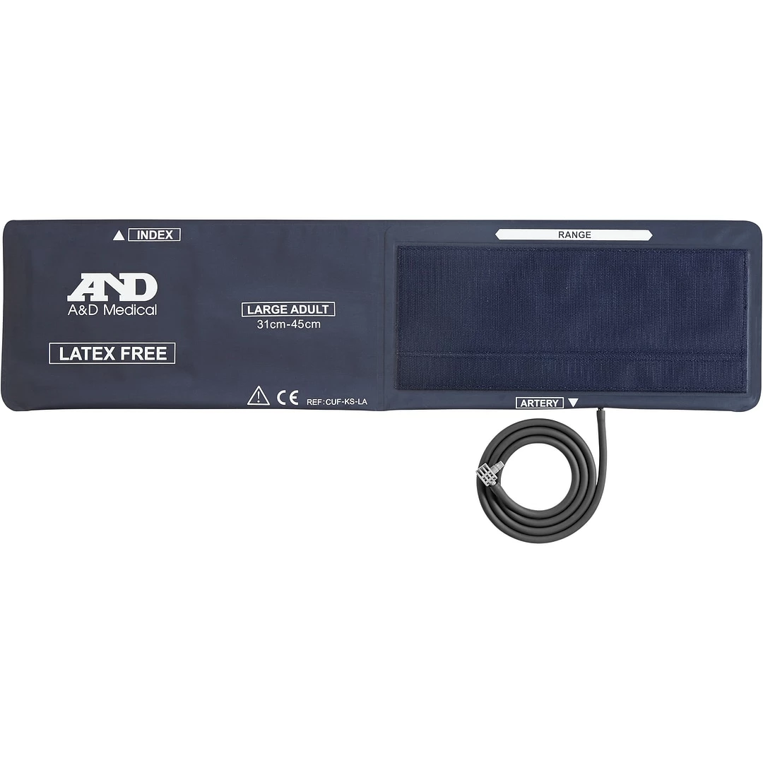 A&D Engineering Digital Arm Blood Pressure Monitor Cuff, Large (UM211CUFLA)