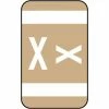 Medical Arts Press® Smead® Alpha-Z® Compatible Alpha Sheet Labels; "X"