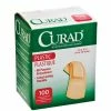 Curad® Adhesive Bandages, 3/4"X3", Plastic, 100/Box, 12 Boxes/Case