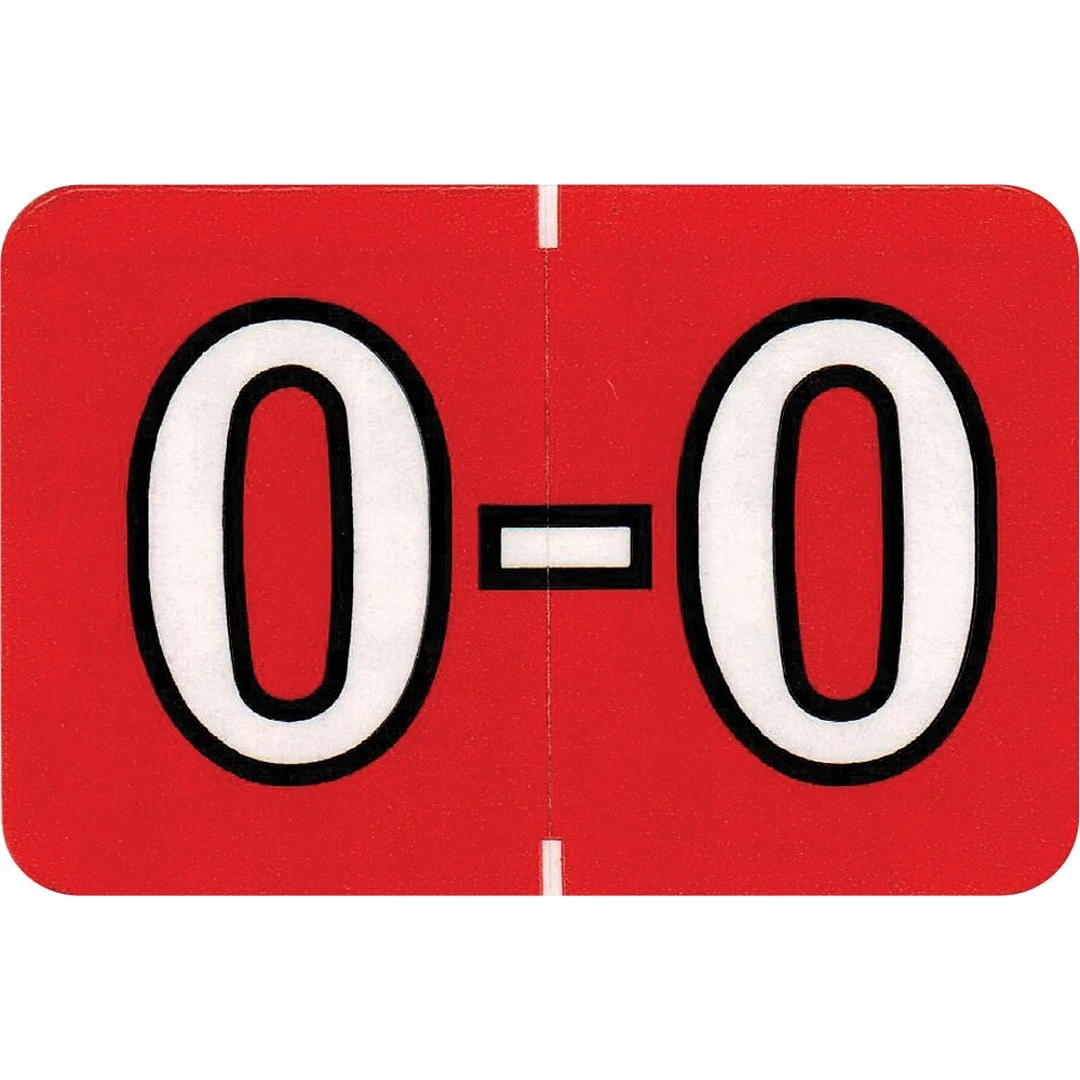 Medical Arts Press® Colwell Jewel Tone® Compatible Alpha Sheet Style Labels, "O"