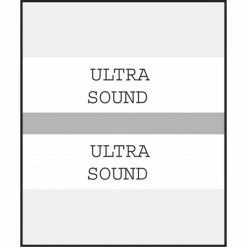 Medical Arts Press® Standard Preprinted Chart Divider Tabs; Ultrasound, Gray