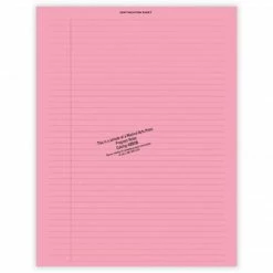 Medical Arts Press® Continuation Notes, Blue, No Punch
