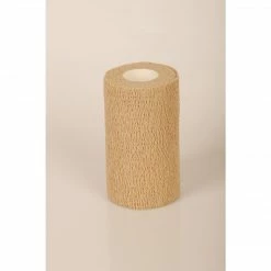Medline Caring® Latex Non-sterile Cohesive Bandages, Tan, 5 Yds L X 2" W, 36/Pack