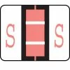 Medical Arts Press® TAB® Products Compatible Alpha Binder Sheet Style Labels; Letter S