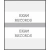 Medical Arts Press® Standard Preprinted Chart Divider Tabs; Exam Records, Gray