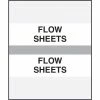 Medical Arts Press® Standard Preprinted Chart Divider Tabs, Flow Sheets, Gray