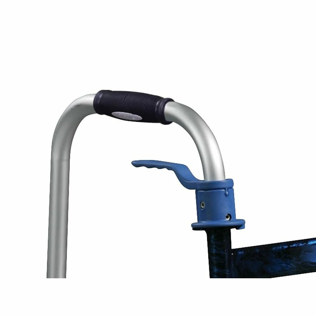 Drive Medical Clever Lite LS Walker Rollator With Seat And Push Down Brakes (10233) - Image 2