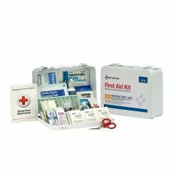 Swift First Aid NORTH Steel #25 Standard, Bulk First Aid Kit, 10 1/2 In (L) X 7 1/4 In (W) X 2 1/2 In (H) (714-340025F)