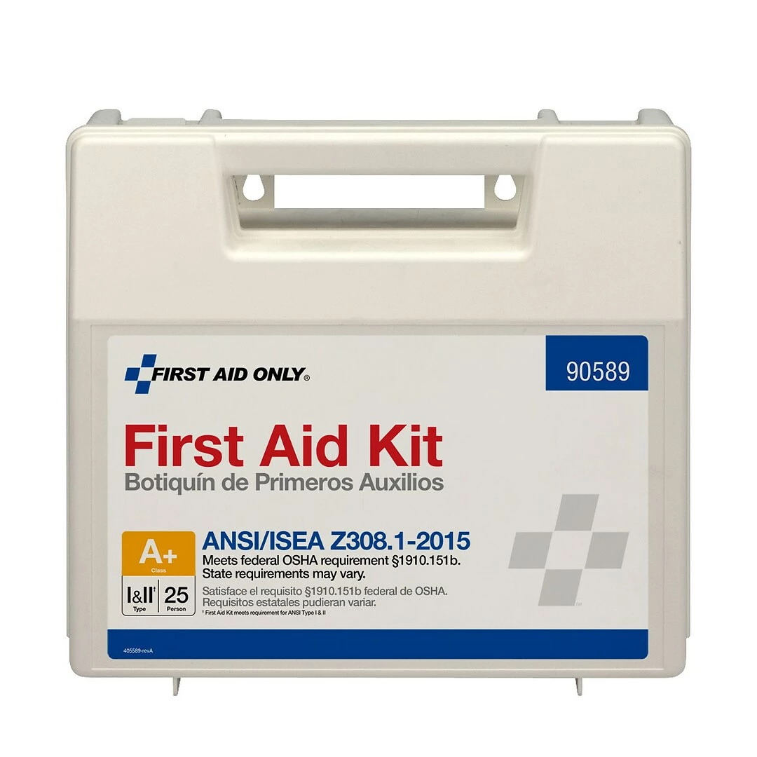 First Aid Only 141 Pc. First Aid Kit For 25 People (90589) - Image 4