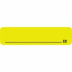 Medical Arts Press® IV/Medication Labels, Medication Added To I.V., Fluorescent Red, 1-3/4x3-1/4", 500 Labels