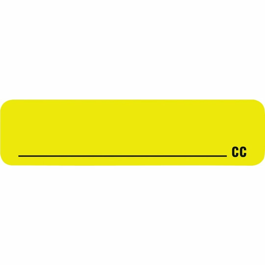 Medical Arts Press® IV/Medication Labels, Medication Added To I.V., Fluorescent Red, 1-3/4x3-1/4", 500 Labels