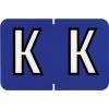 Medical Arts Press® Colwell Jewel Tone® Compatible Alpha Sheet Style Labels, "K"
