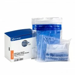 First Aid Only® SmartCompliance® Refill, One CPR Mask And Four Gloves (FAE-6100)