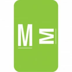 Medical Arts Press® Smead® Alpha-Z® Compatible Alpha Roll Labels, "M"