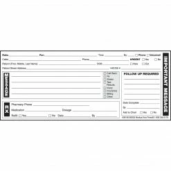 Medical Arts Press® Phone Message Labels, Adhesive Backed