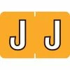 Medical Arts Press® Colwell Jewel Tone® Compatible Alpha Roll Labels, "J"