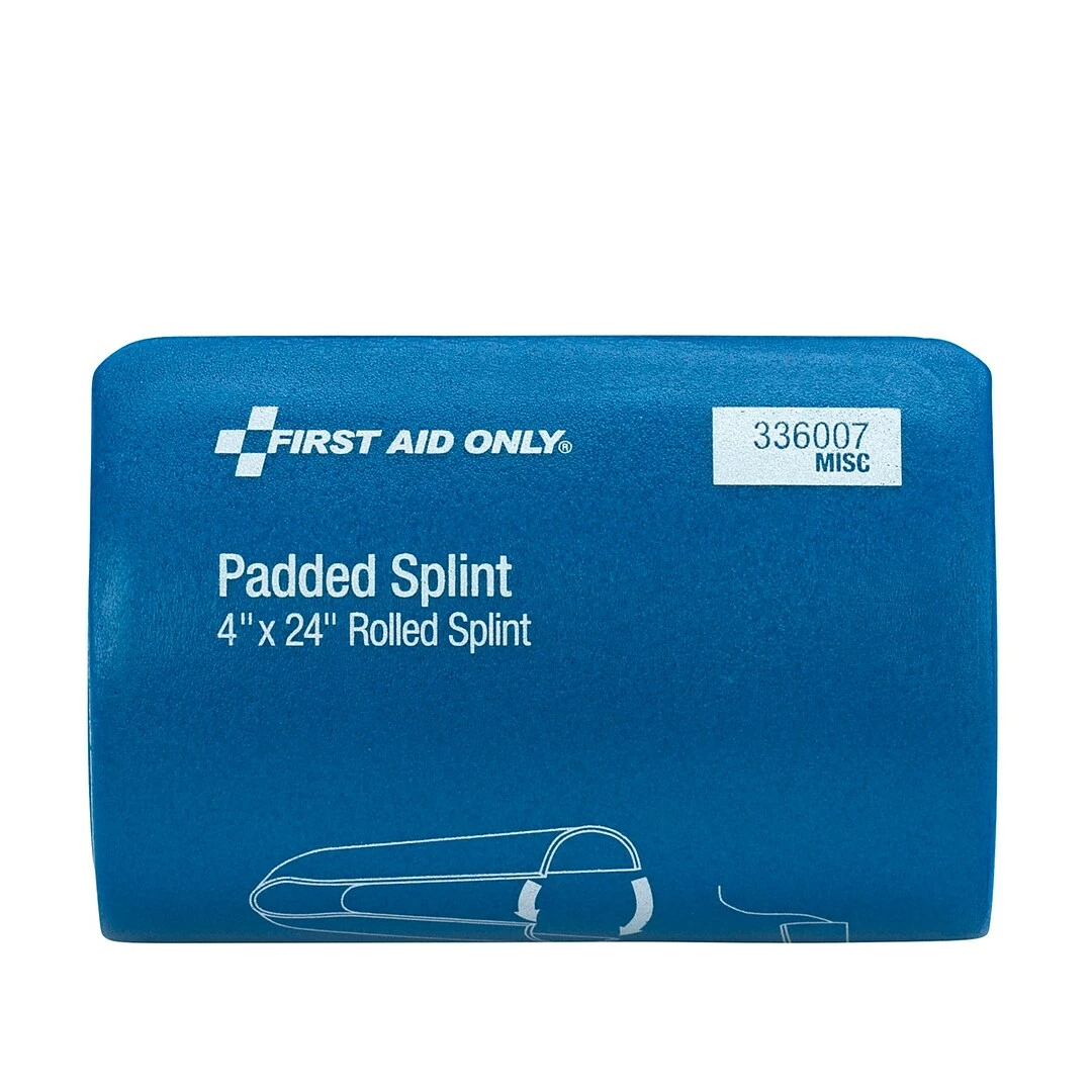 First Aid Only® SmartCompliance 4" X 24" Padded Flexible Splint - Image 2
