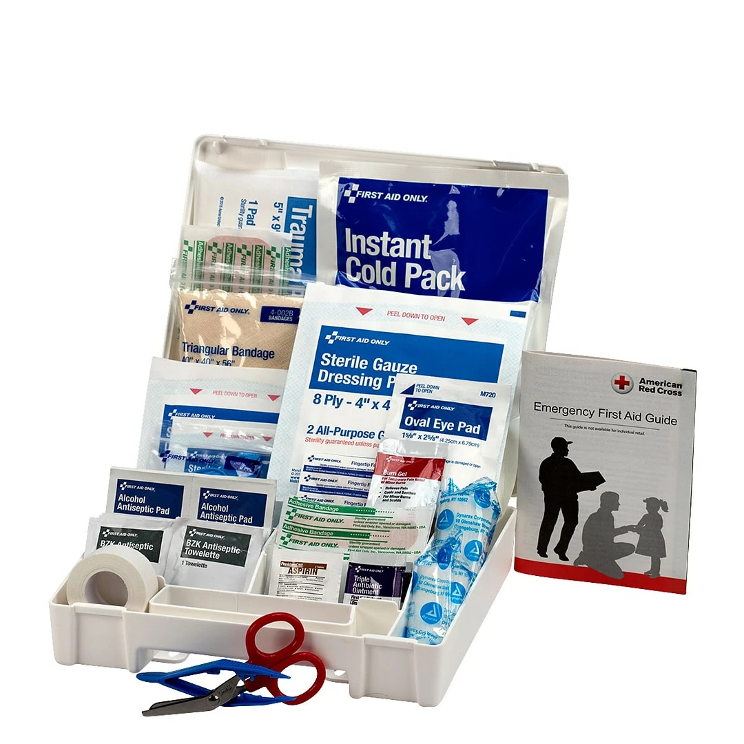 First Aid Only 62 Pc. First Aid Kit For 10 People (222-U) - Image 4