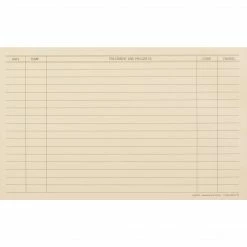 Medical Arts Press® Compact Animal Record Card