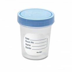 Medline Basic Non-sterile Specimen Containers, 4 Oz Size, 500/Pack