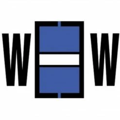 Medical Arts Press® Jeter® Compatible Alpha 3-Ring Style Labels, "W"